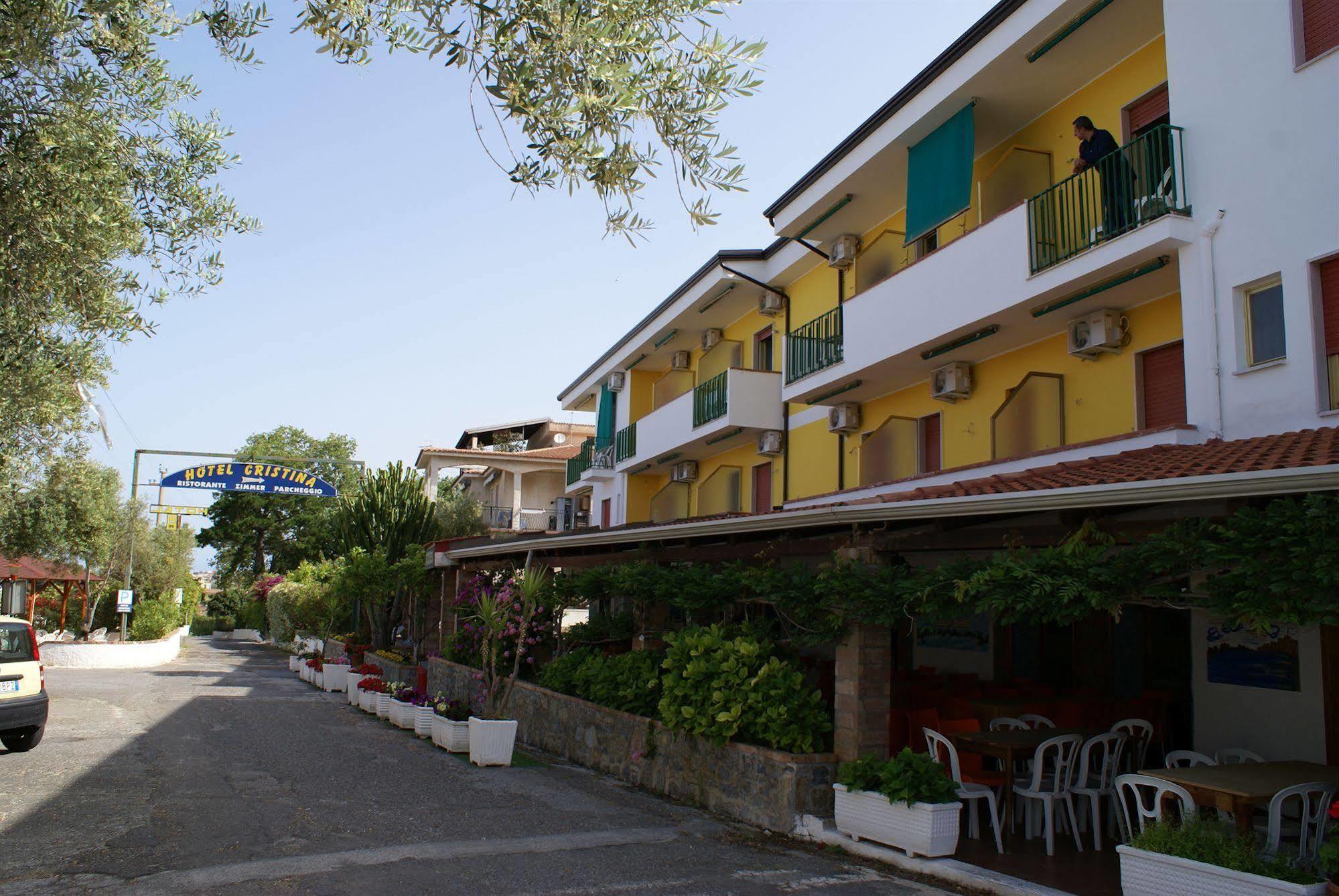 Hotel Cristina Diamante Exterior foto